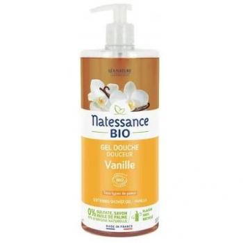 Natessance Gel Douche Vanille Fruitée 1l