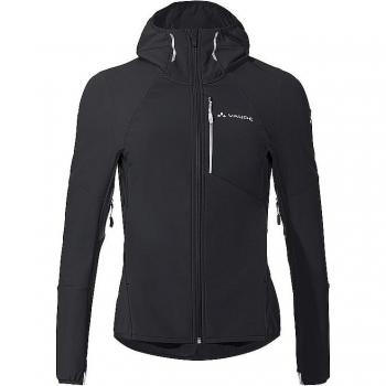 VAUDE Damen Touren Softshelljacke Larice Hoodie schwarz