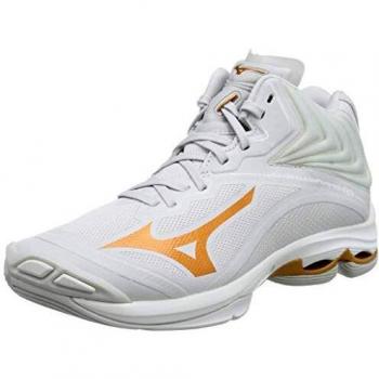 Mizuno Wave Lightning Z6mid, Chaussures de Volleyball Femme, Blanc