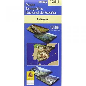 MTN 25. Hoja 125-I, As Nogais