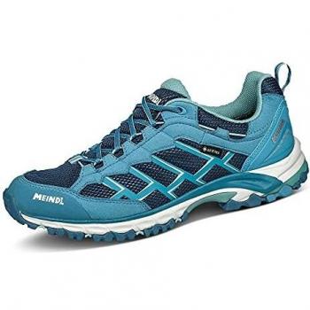 Meindl Damen Caribe GTX Wanderschuh, Hellblau-Marine, UK 8