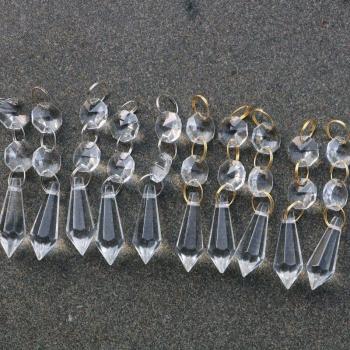 Pendentifs en cristal pour lampes