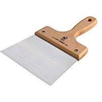 Parfait Couteau d’enduire 18 cm – lame carbure, poignée bois