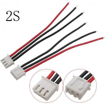 Kit de Cable de Equilibrio Lipo 1S/2S con Conector JST XH y Cargador