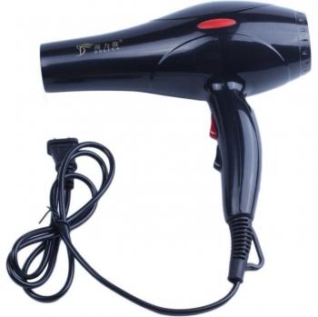 Sèche-cheveux professionnel 2200 W + accessoire diffusant & peigne – lot de 6