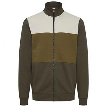 Giacca Felpa Block Beige-Marrone Mix