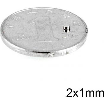 2x1mm NdFeB Mini Disc Magnet