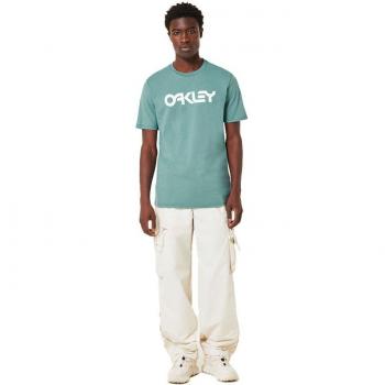 Maglia Oakley Mark II Manica Corto Blu e Bianco – XXL