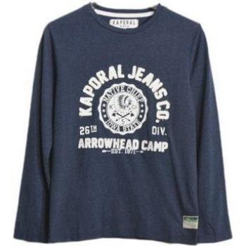 T-shirt enfant Kaporal manches longues BORS Bleu