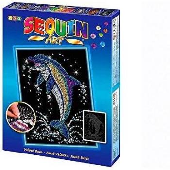 Dolphin Design Sequin Art No. 1516 by Blue Range