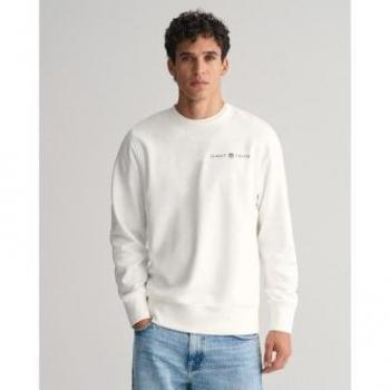 Gant Printed C-Neck Pullover