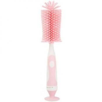 Silicone Baby Bottle Brush with 360 Degree Rotation for Easy Cleaning