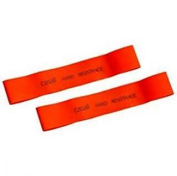 Casall Sportbandeset Orange – 2 harte Gummireifen