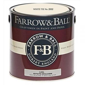 Farrow & Ball White Tie No.2002 Estate Paint 2.5L