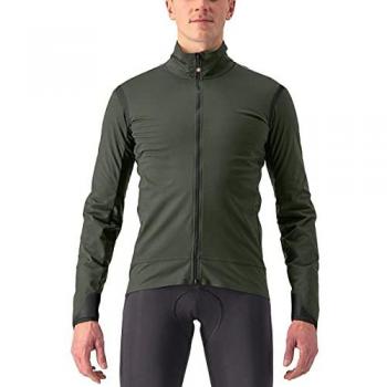 Castelli Alpha Ultimate Isolierte Radjacke XL Dunkelgrün