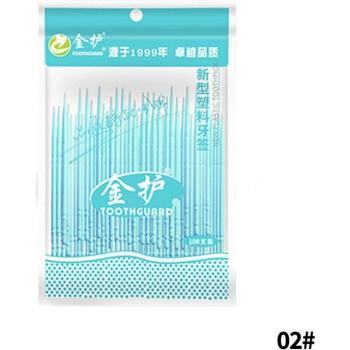 100 Count Interdental Brushes with Floss Picks