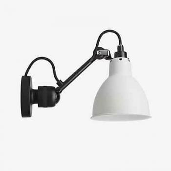 DCW Lampe Gras No 304 Wandleuchte grau