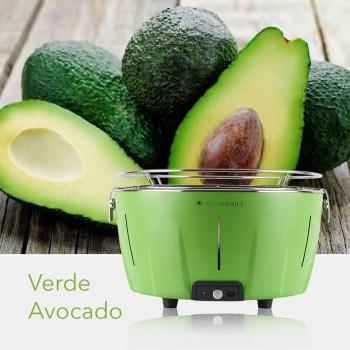 Barbecue Verde Avocado Instagrill con Borsa Power Bank