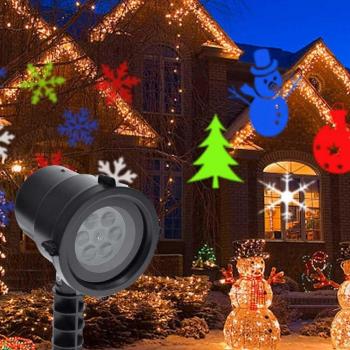 Proiettore Laser Natale Esterno Disegni di Luce