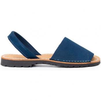 Sandales en Nubuck Bleu modèle Avarcas