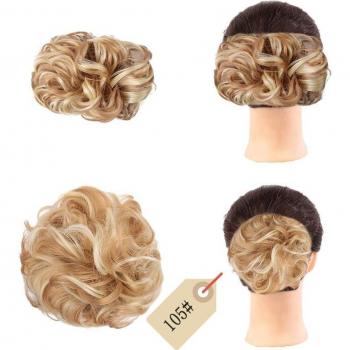 Short Curly Synthetic Hairpin with Dual Combs