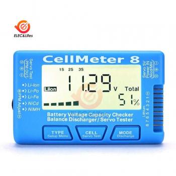 RC CellMeter7 Pro: Medidor de Energía para 4-8S