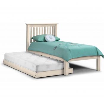 Stone White Barcelona Hideaway Bed by Julian Bowen