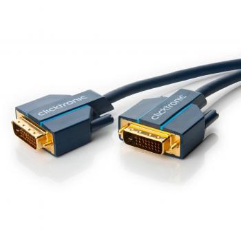 Clicktronic 70331 DVI-D Cable, 1m