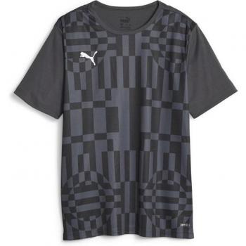 Camisa Negra Puma Fútbol Infantil Graph