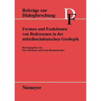 Vitalsource Technologies, Inc. Formen und Funktionen von Redeszenen in der mittelhochdeutschen Gro?epik