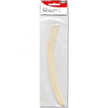 Kerzendochte aus natürlichem Wachs – 6‑Pack