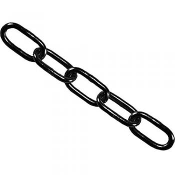 Faithfull Metal Chain Black Japanned 6mm 15m