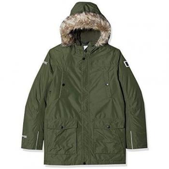 Regatta Kids Proktor Outdoor‑Parka – wassersicher, isolierend, XXL‑Small, dunkelkaki