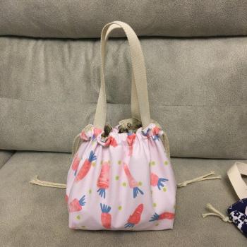 Japanese Canvas Tote Lunch Bag