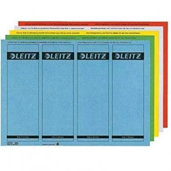 Leitz A4 Printable Spine Labels for Lever Arch Files Blue 100 Labels