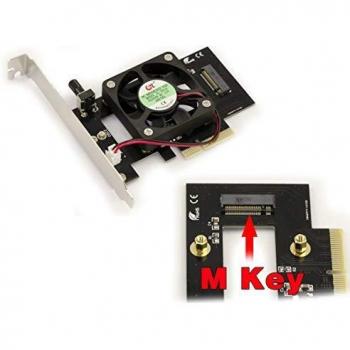 Contrôleur PCIe x4 pour SSD M.2 avec Refroidissement Optimisé