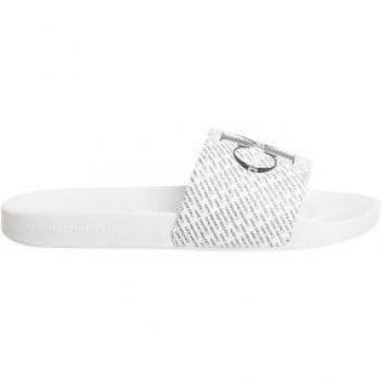 Calvin Klein AOP 40 slide blanc