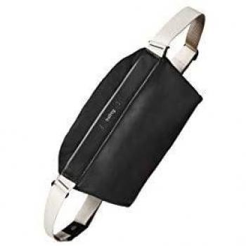 Bellroy Bauchtasche Sling Mini aus ökologisch-zertifiziertem Premiumleder, mit erweiterbarer Seitenfalte