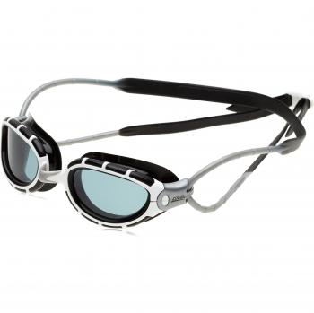 Gafas de natación Zoggs Predator, color Negro (Smoke/Black/White), para niños