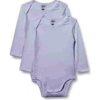 Schiesser Baby Organic Cotton Unisex Body langarm, weiß, 62