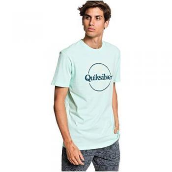 T-shirt Quiksilver Words Remain pour Homme, Beach Glass, FR (Taille XS)