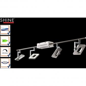 Deckenlichtsystem SHINE‑LED, 4 Spotspots, dimmbar – Fischer 16504