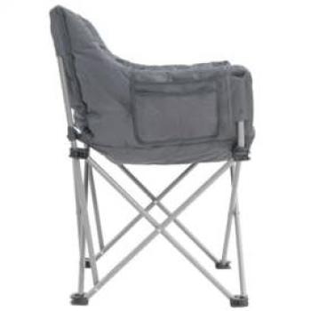 Sedia pieghevole grigio scuro Outwell Sardis Lake