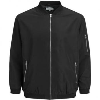 Jack & Jones Blouson Erush Bomberjacke, Plus Size, Schwarz