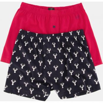 Boxer Blu Natalizi Uomo 3XL Confezione Doppia JP1880