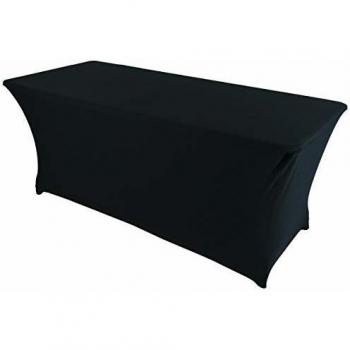 Nappe de protection noire pour table pliante 180 cm
