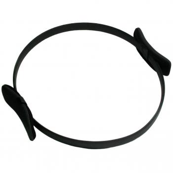 Yogistar Pilates RING METALL – SCHWARZ, RUTSCHFEST