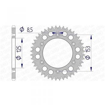 Corona de aluminio AFAM 11212
