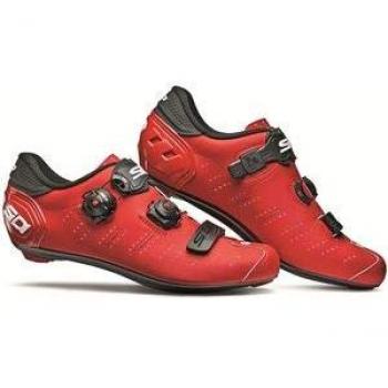 Zapatillas Sidi Ergo 5 para carretera en rojo mate y negro Talla 44