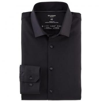 Slim Fit OLYMP Businesshemd, Twill mit Stretch, Größe 43